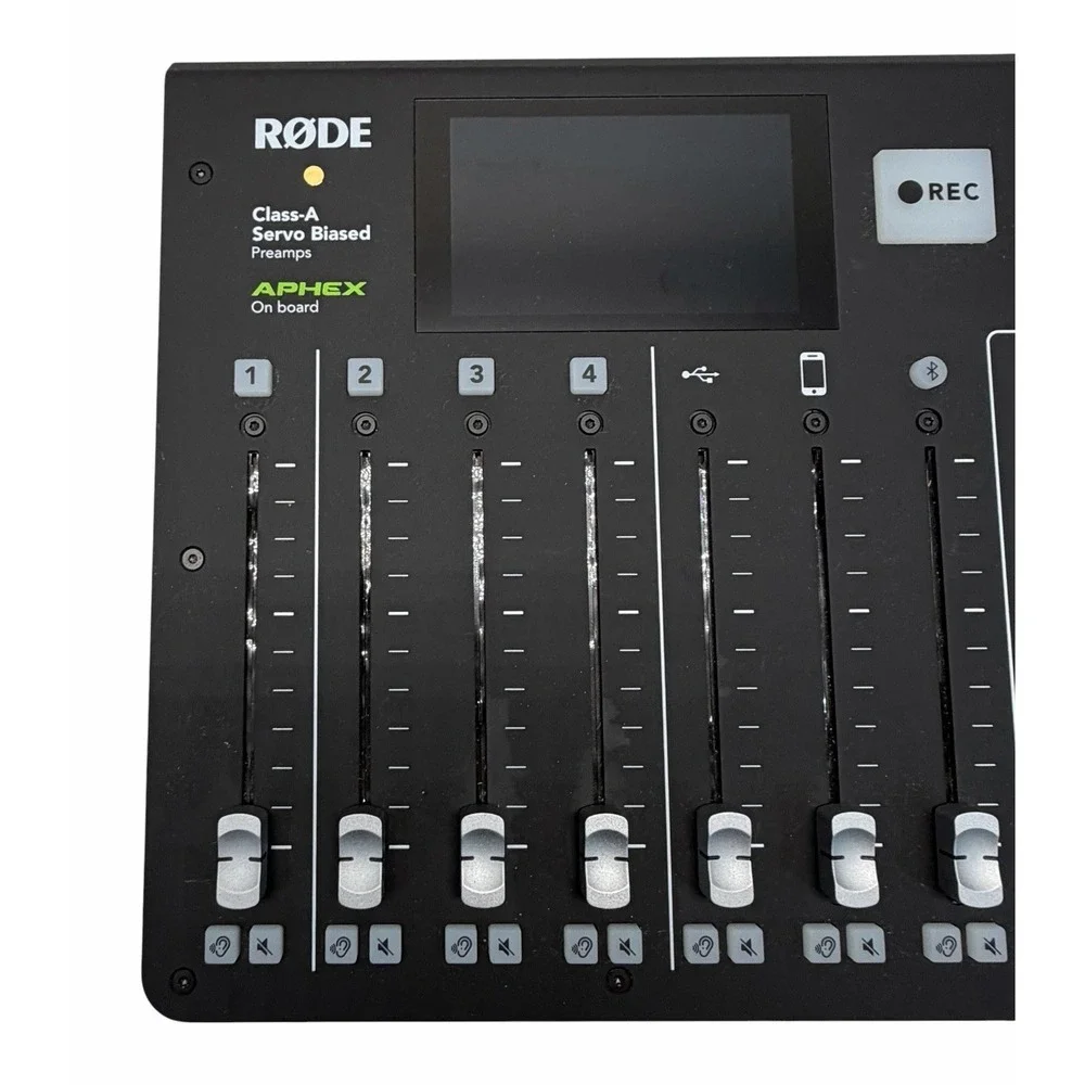 Rode Rodecaster Pro Podcast Production Studio All In One Mic Headset Manual
